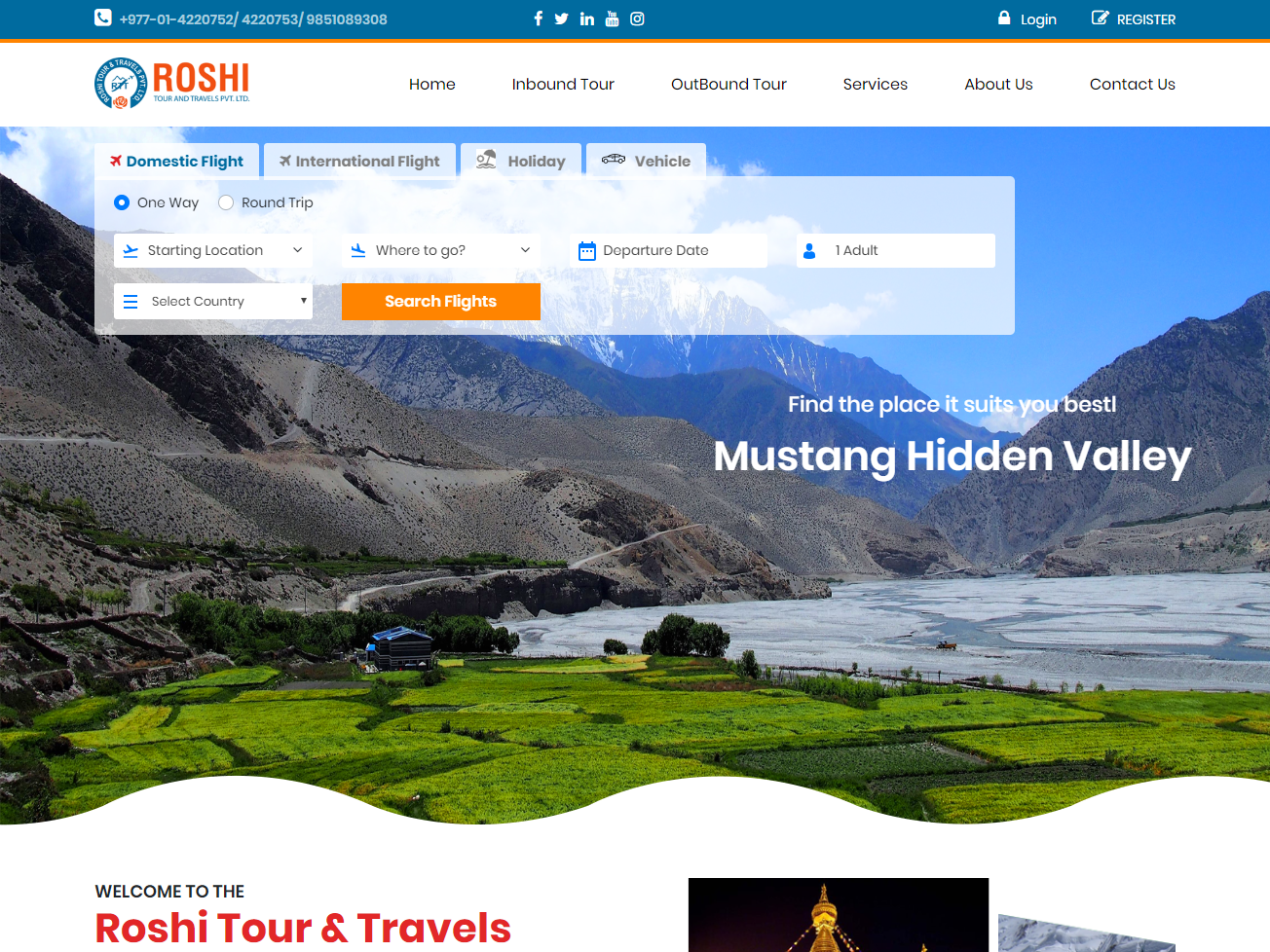Roshi Tours Travels Pvt Ltd