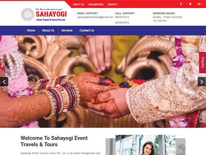 Sahayogi Event Travels & Tours